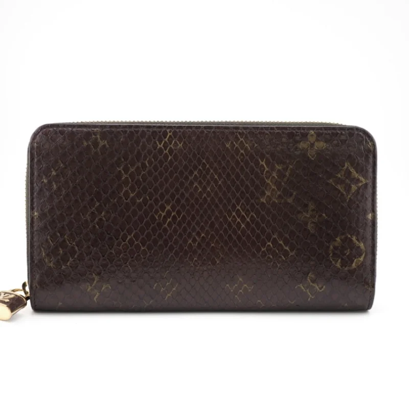 LOUIS VUITTON N80148 Zippy Wallet Monogram Long Brown Unisex