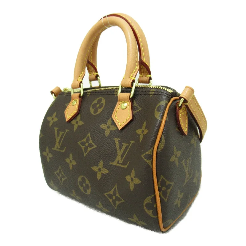 LOUIS VUITTON Nano speedy Brown Monogram PVC coated canvas M61252