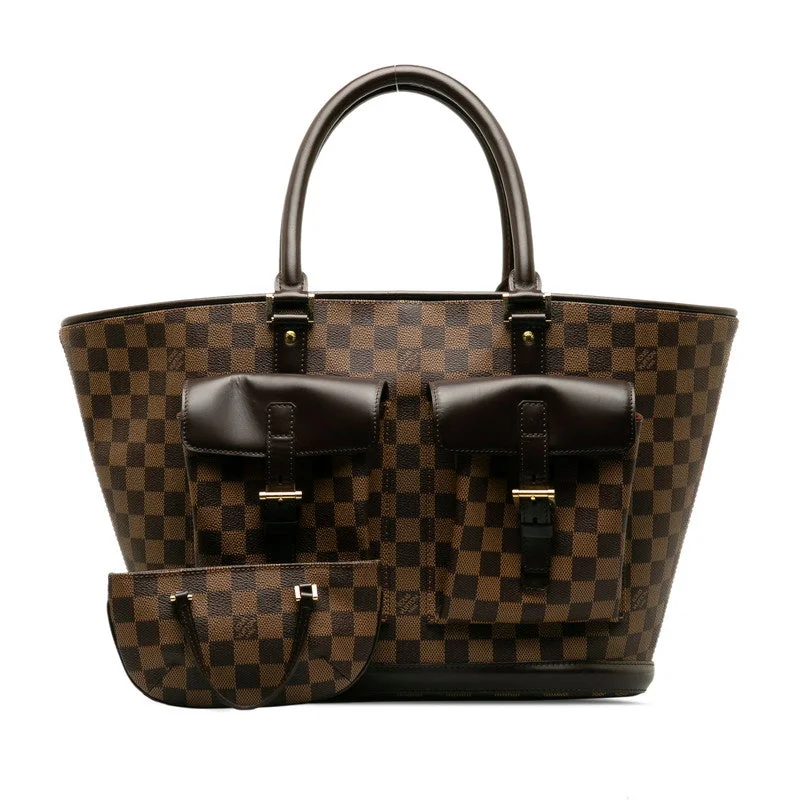 Louis Vuitton Damier Manosque GM Handbag N51120 Brown