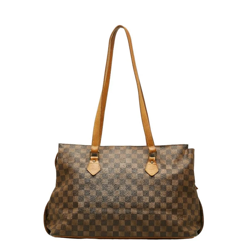 Louis Vuitton Louis Vuitton Damière N99037 Toast Bag PVC/Leather Brown