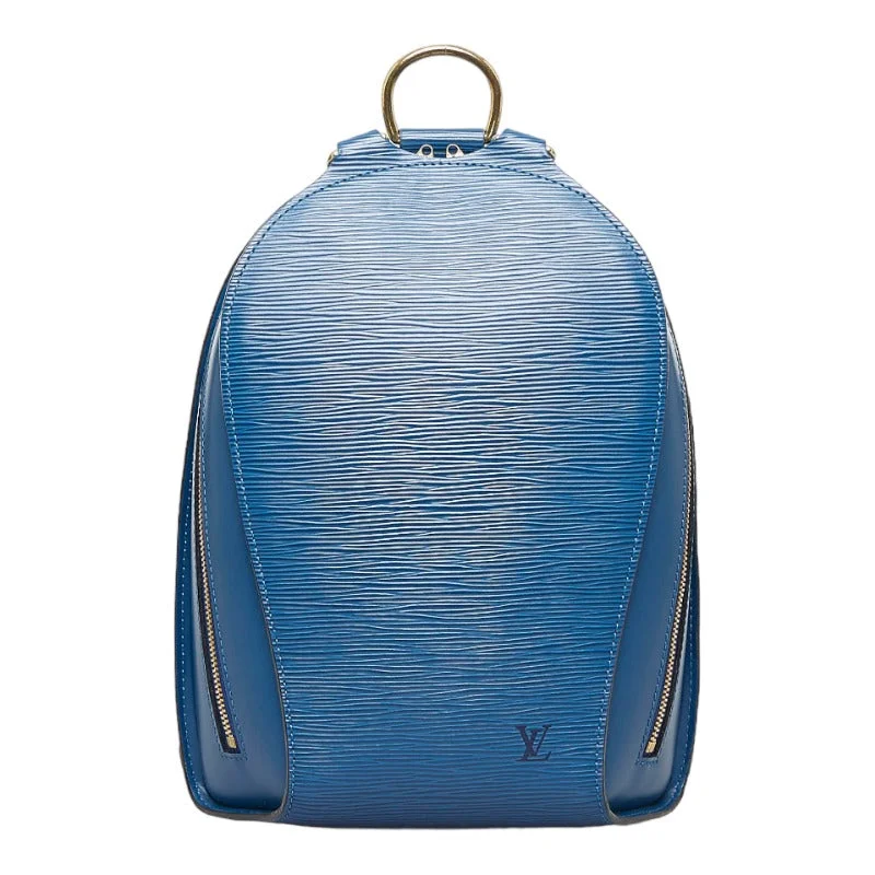 Louis Vuitton Epi Mabillon Backpack M52235 Toledo Blue