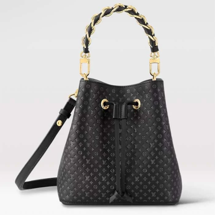 Louis Vuitton Women LV Néonoé BB Black Calfskin Calfskin