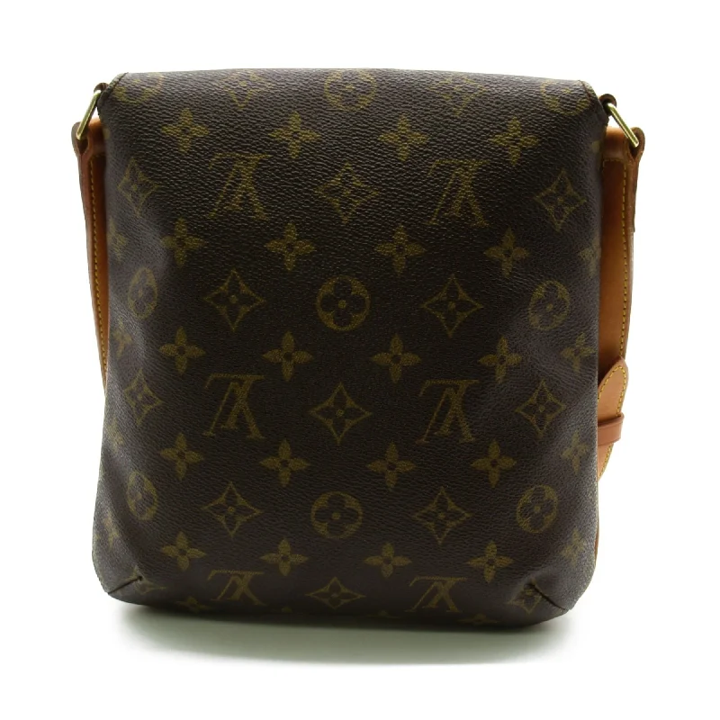 LOUIS VUITTON Musette Salsa Short Shoulder Bag Brown Monogram PVC coated canvas M51258