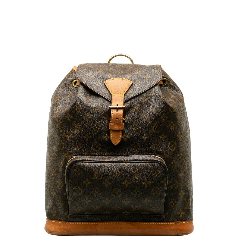 Louis Vuitton Monogram Monsouri GM Backpack M51135 Brown