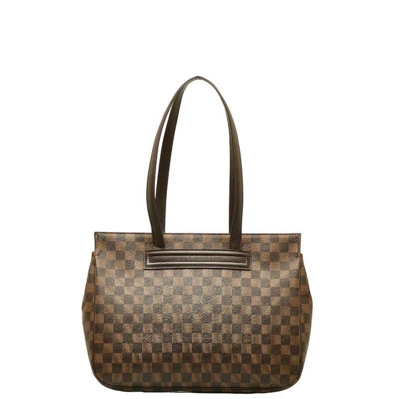 Louis Vuitton Louis Vuitton Damière N51123 Toast Bag PVC/Leather Brown