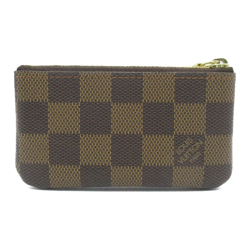 LOUIS VUITTON Pochette Craie Brown Ebene Damier PVC coated canvas N62658