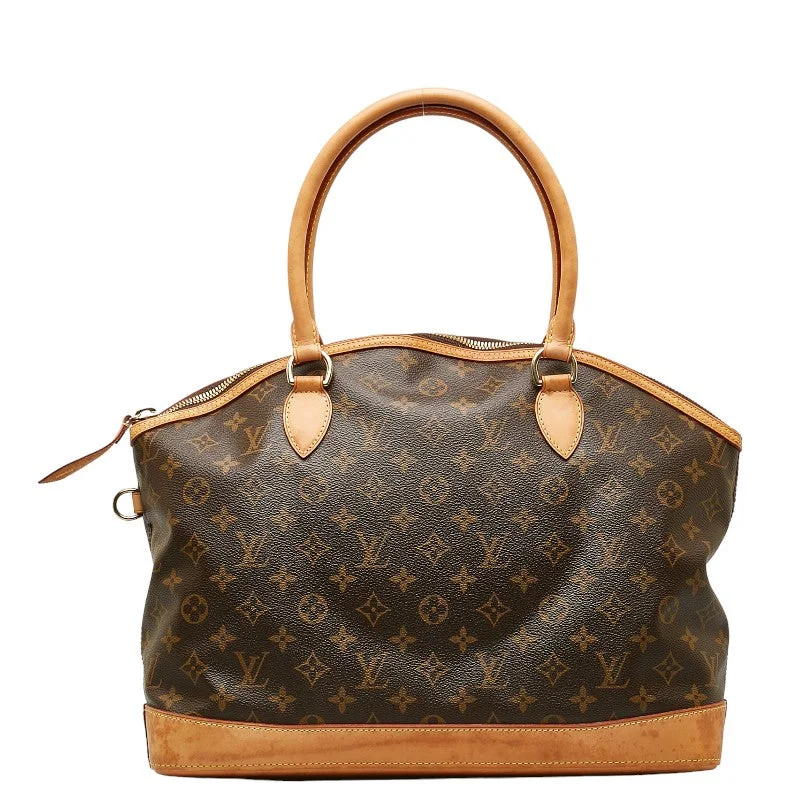 Louis Vuitton Monogram M40104 Handbag Leather Brown  & Gentlemen