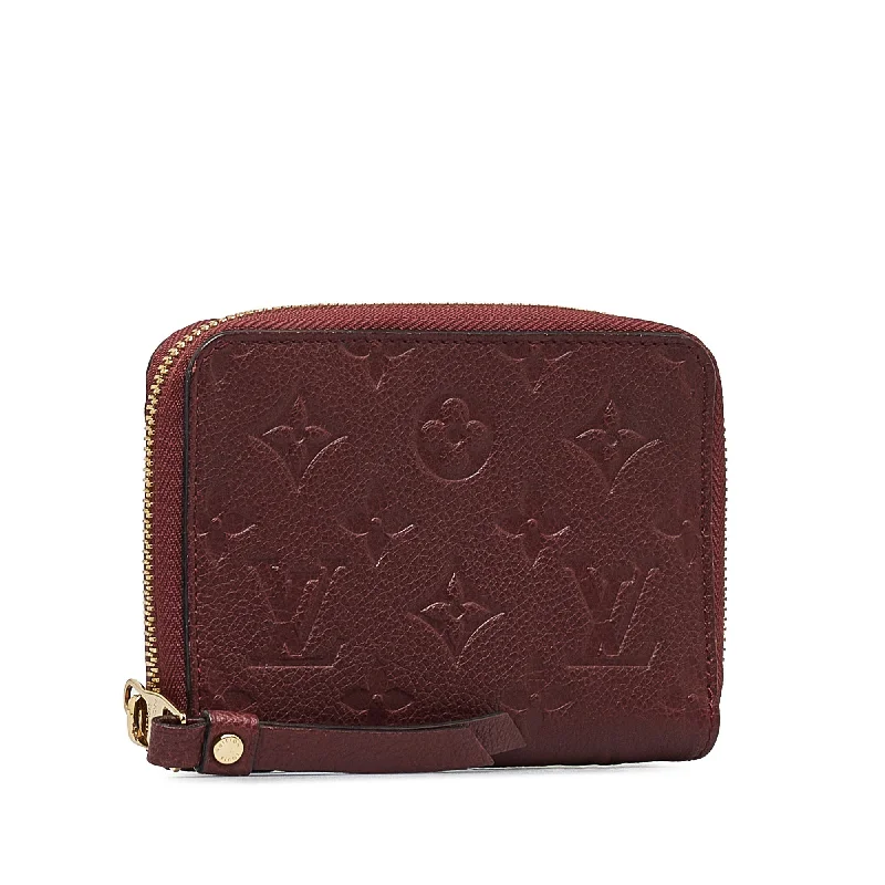 LOUIS VUITTON Monogram Empreinte Portefeiulle Secret Wallet Small Wallets