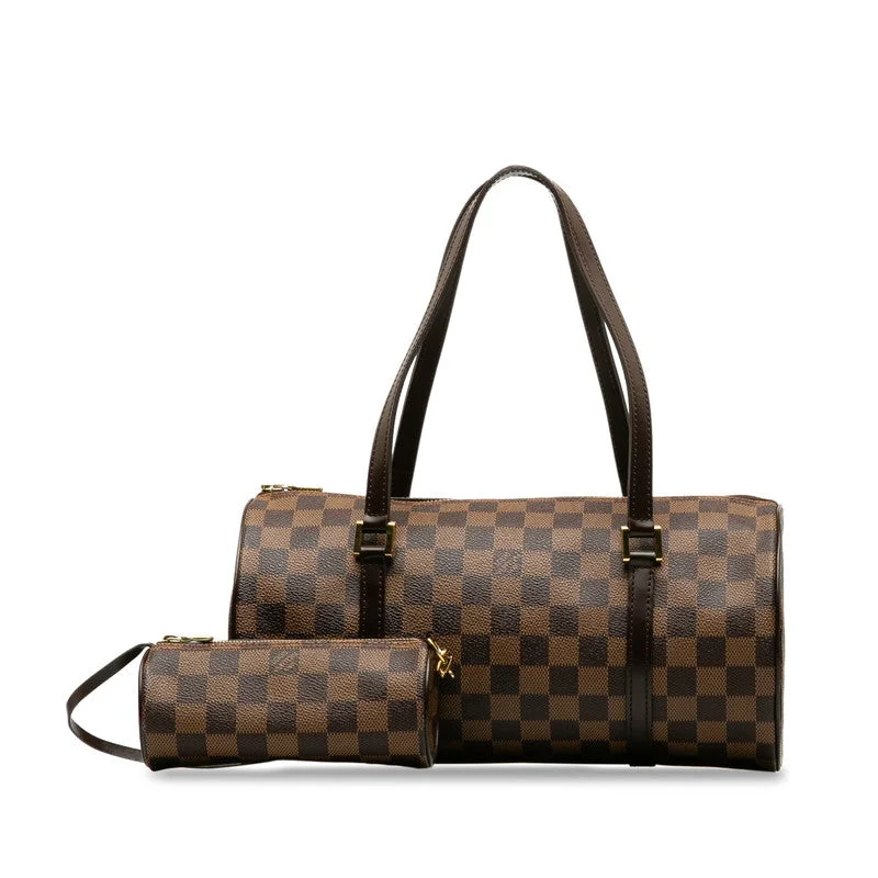 Louis Vuitton Damier Papillon 30 Handbag N41210 Brown PVC Leather