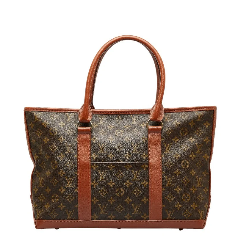 Louis Vuitton Monogram Sack Weekend PM Shoulder Bag Tote Bag M42425