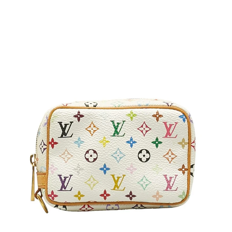 Louis Vuitton Monogram Multicolor M58033  PVC/Laser Bronze White Ladies Paris