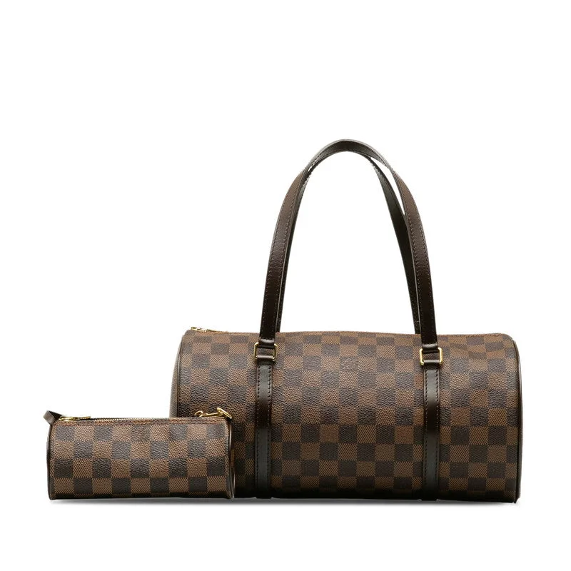 Louis Vuitton Damière Papillon 30 Handbag N41210 Eve Brown PVC Leather  Louis Vuitton