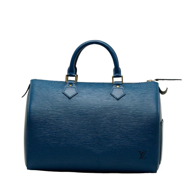 Louis Vuitton Epi Speedy 30 Handbag M43005 Toledo Blue