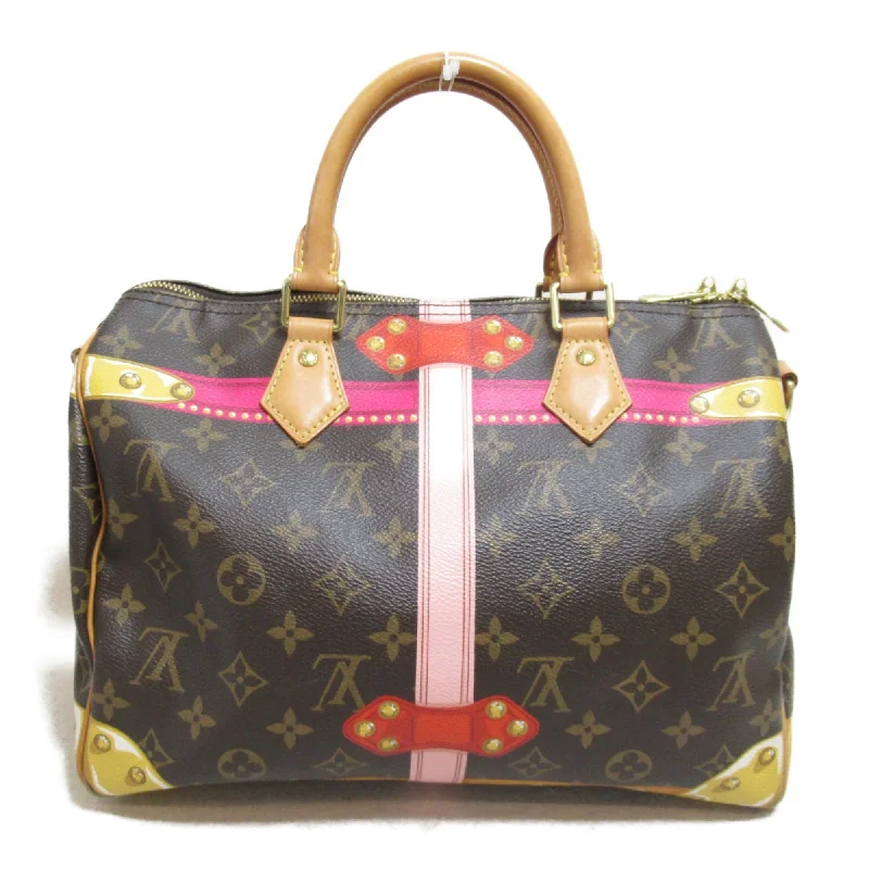 LOUIS VUITTON Speedy Bandouliere 30 2wayShoulder Bag Brown Monogram PVC coated canvas M41386