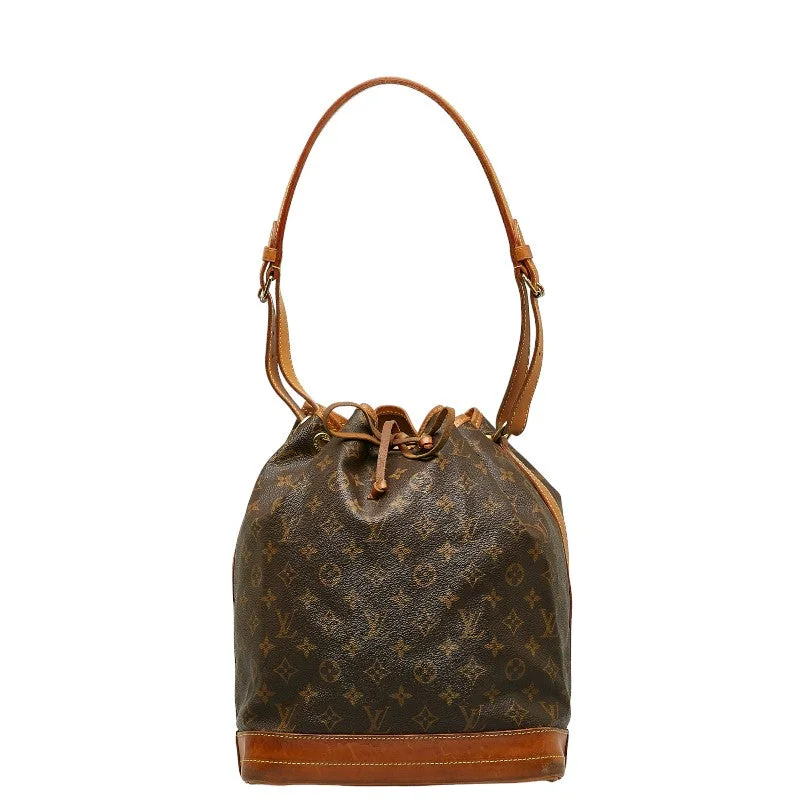 Louis Vuitton Monogram Noe Shoulder Bag M42224 Brown