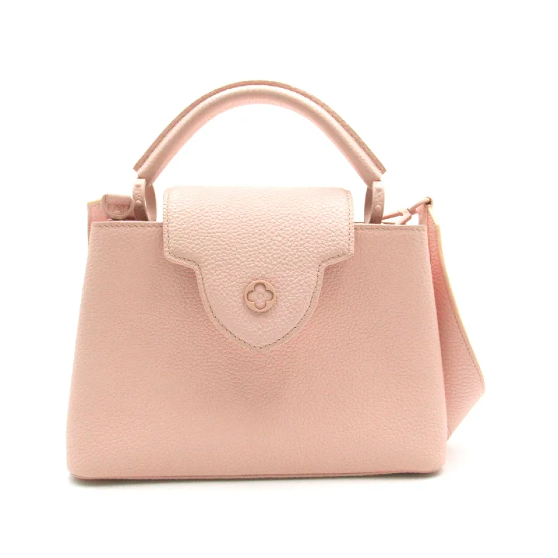 LOUIS VUITTON CapucineBB Pink Audrose Taurillon Clemence Leather leather M55773