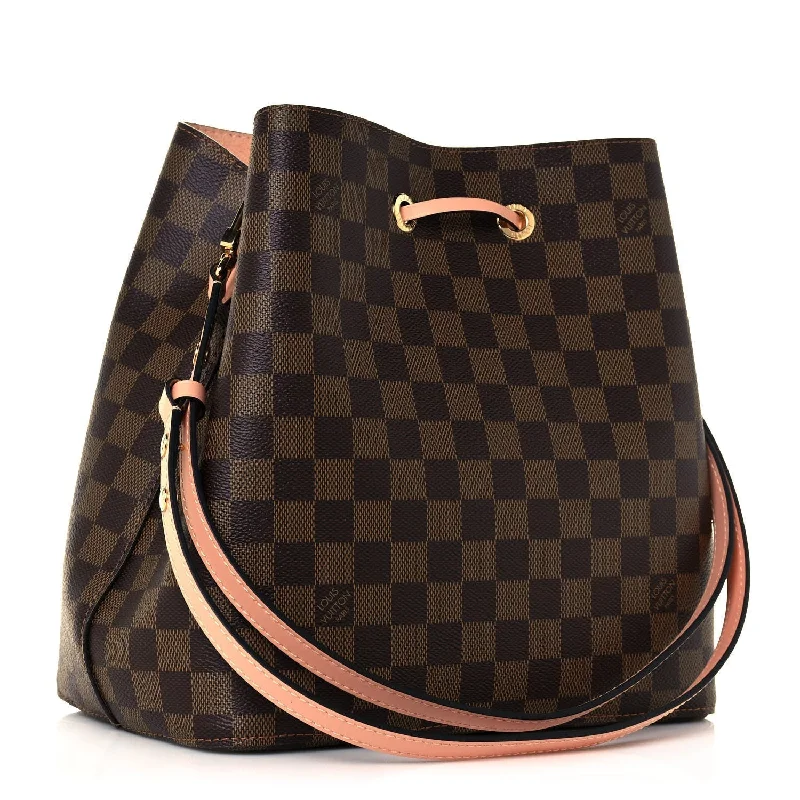 LOUIS VUITTON DAMIER EBENE NÉONOÉ MM BAG