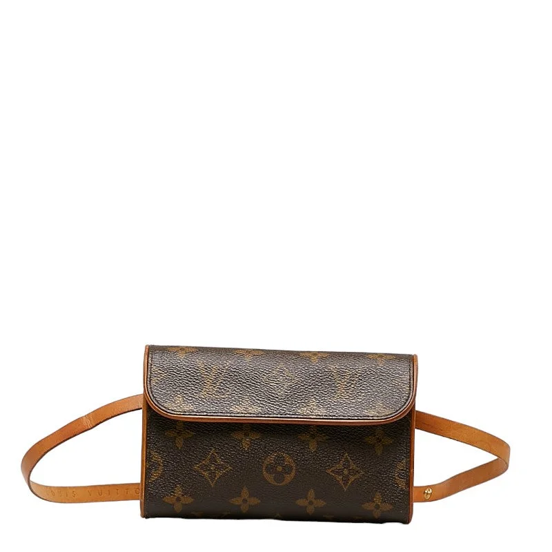 Louis Vuitton Monogram Pochette Florentine XS Belt Bag M51855 Brown