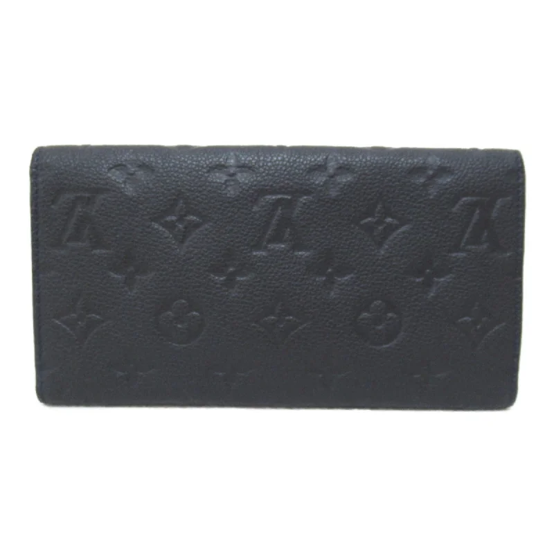 LOUIS VUITTON Portefeiulle Virtuos Navy Infini Monogram empreinte leather M60258