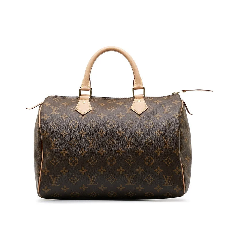 Louis Vuitton Monogram M41108 Handbag Leather Brown